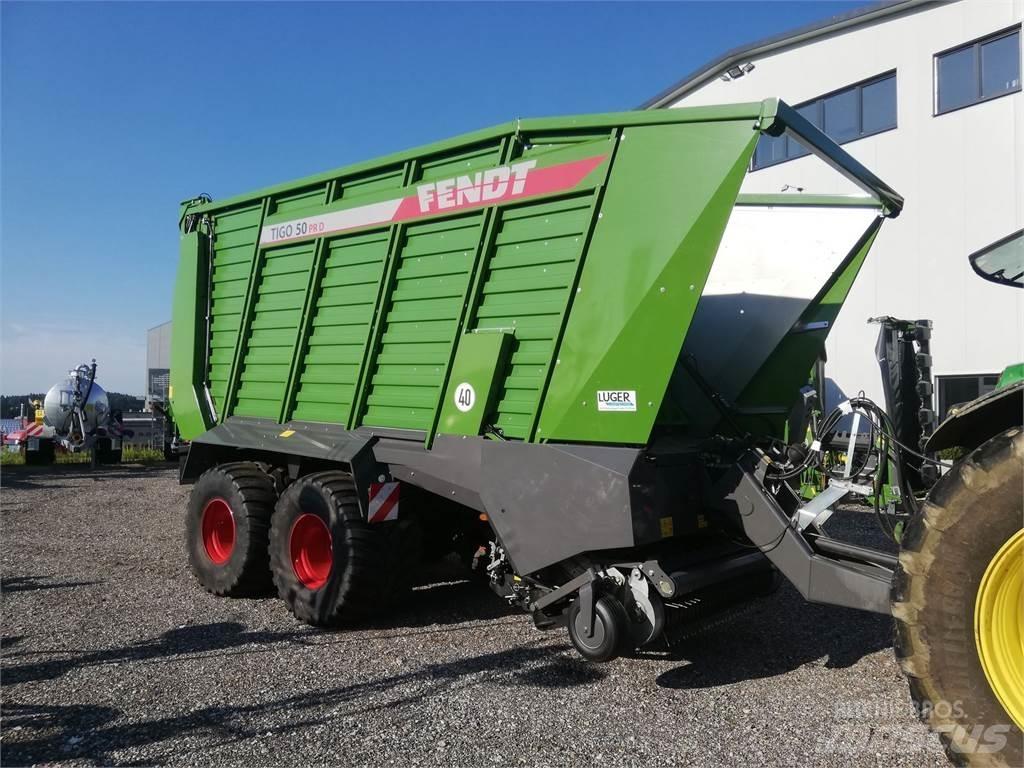 Fendt Tigo PR 50 D Hackvagn / Självlastarvagn