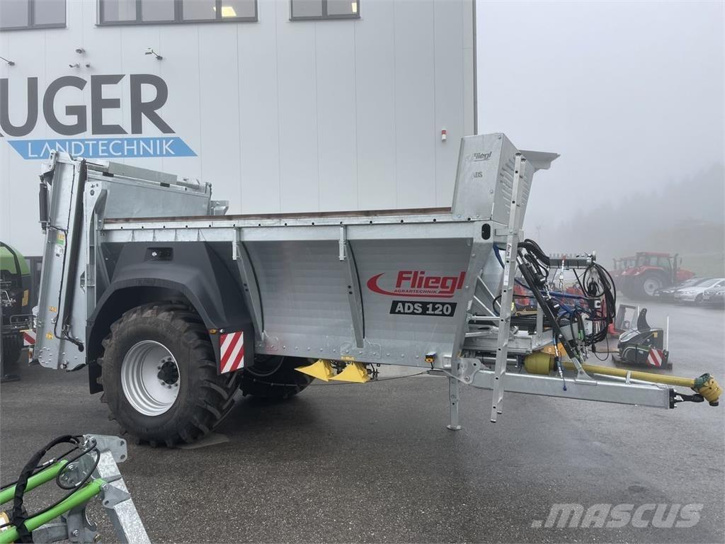 Fliegl ADS 120 Fast- och kletgödselspridare
