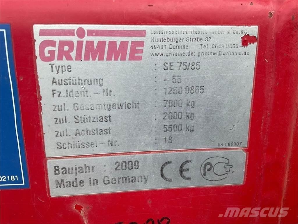 Grimme SE 85-55 Lantbruk - Övrigt