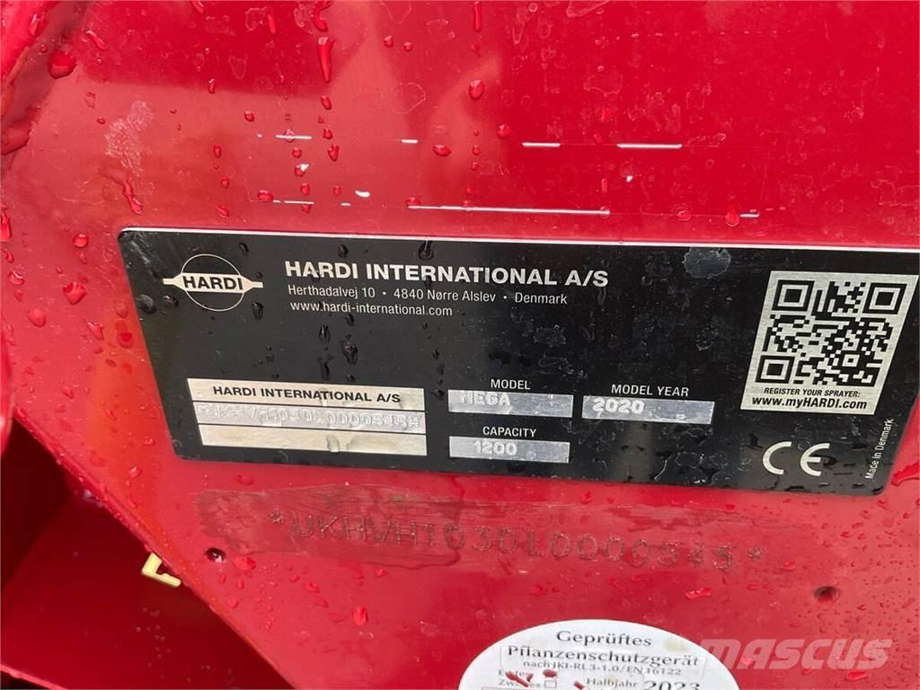 Hardi MEGA 1200 Dragna sprutor