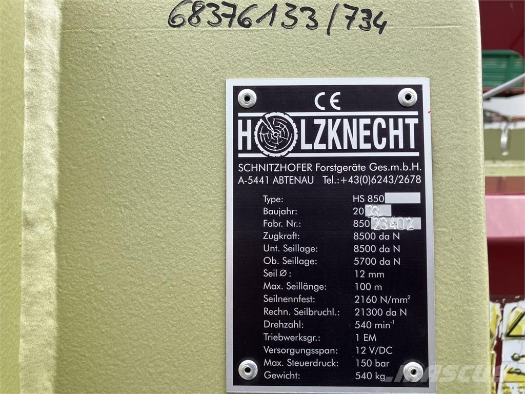  Holzknecht HS 850 Vinschar