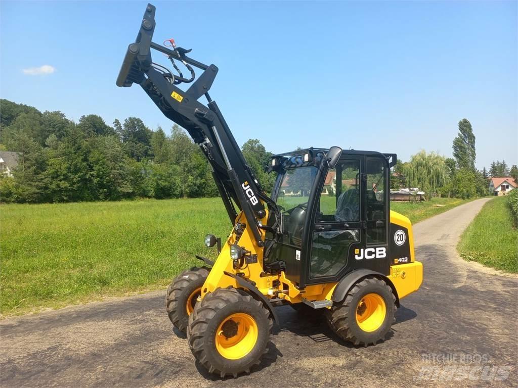 JCB 403 Agri Frontlastare och grävare