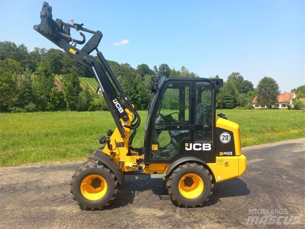 JCB 403 Agri Frontlastare och grävare