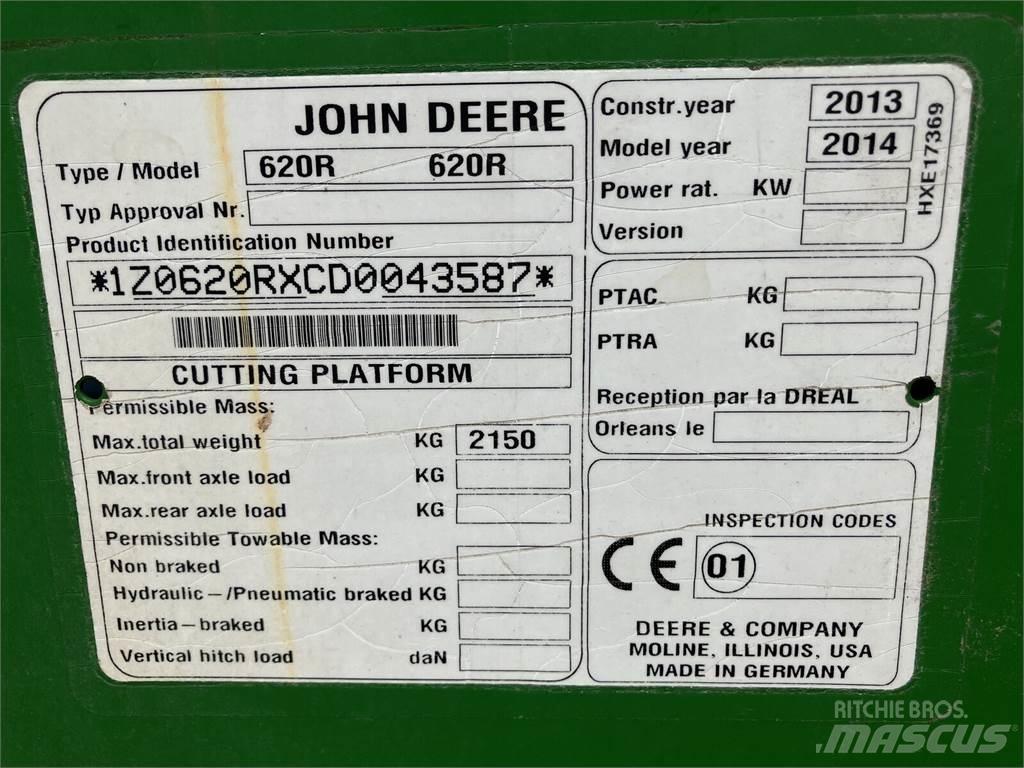 John Deere 620R Trösktillbehör