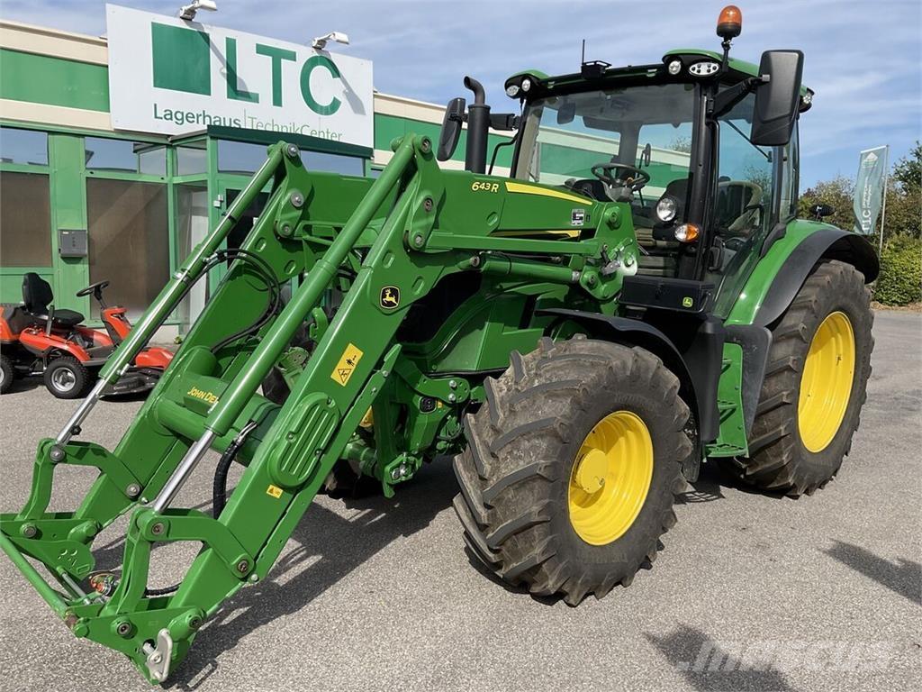 John Deere 6R 120 Traktorer