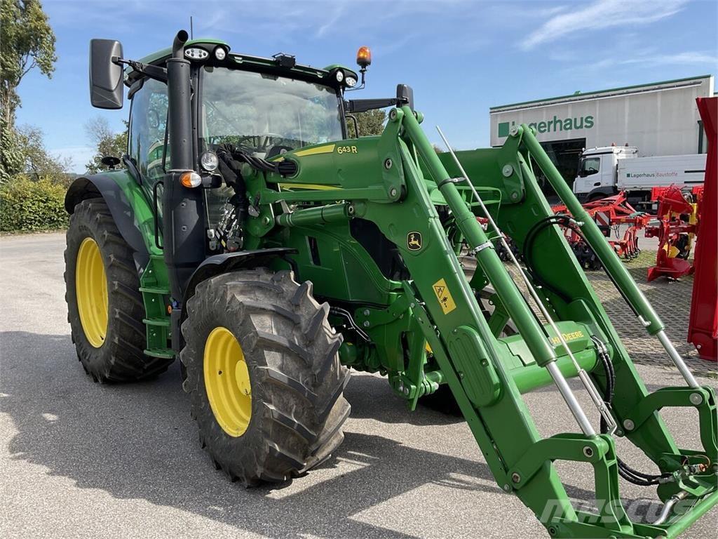 John Deere 6R 120 Traktorer