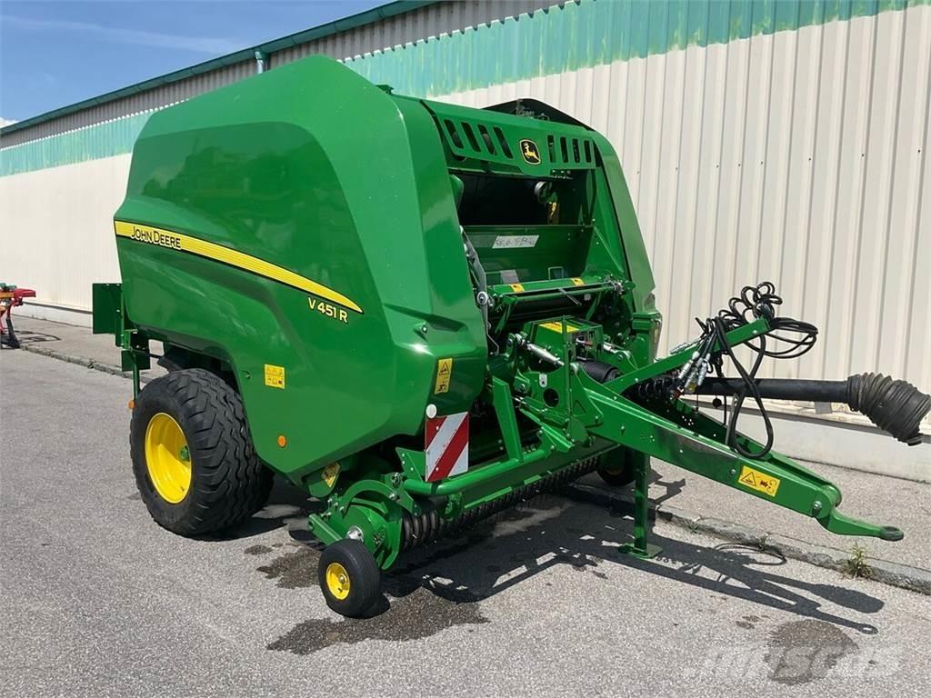 John Deere V451R Rundbalspressar