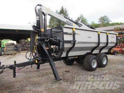 Kesla 124H + 305T Skogsvagnar