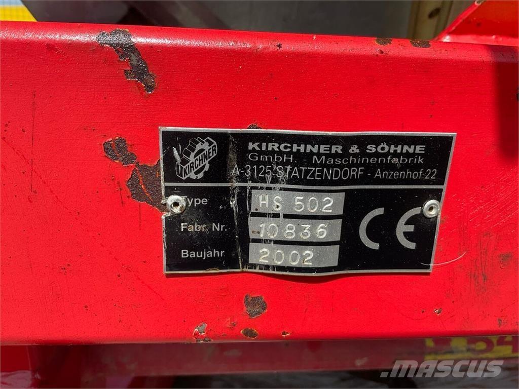 Kirchner HS502 Övrigt växtnäring och gödsel