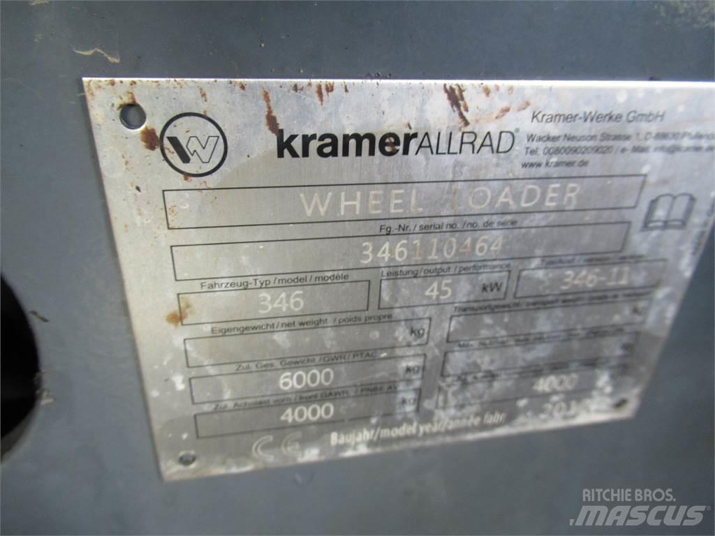 Kramer 750T Frontlastare och grävare