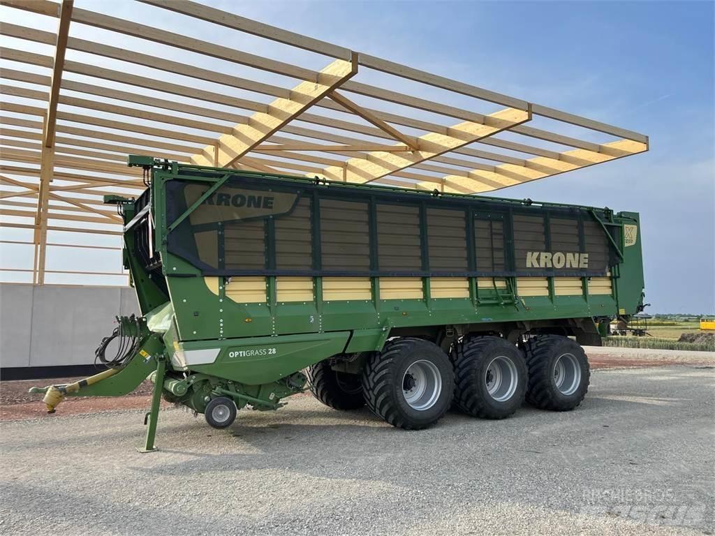 Krone ZX 560 GD Hackvagn / Självlastarvagn
