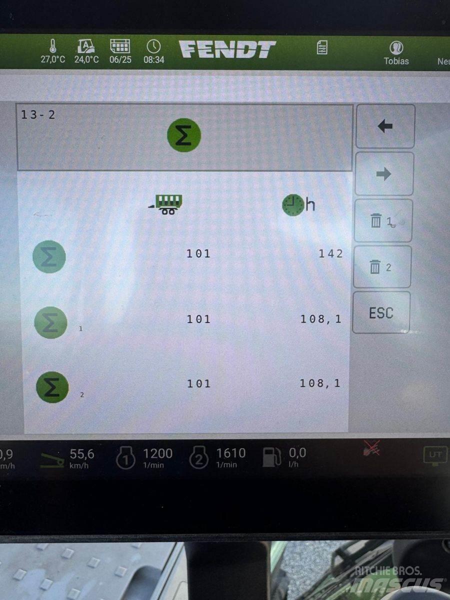 Krone ZX 560 GD Hackvagn / Självlastarvagn