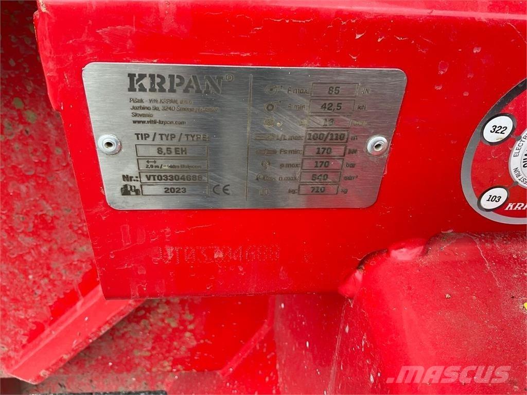 Krpan 8.5 EH Vinschar