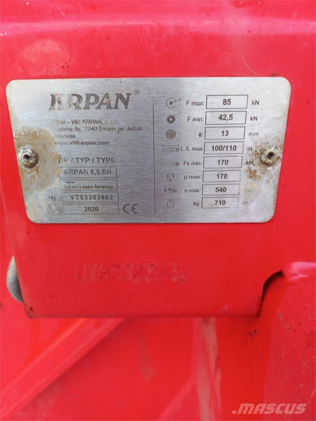 Krpan 8,5EH Vinschar