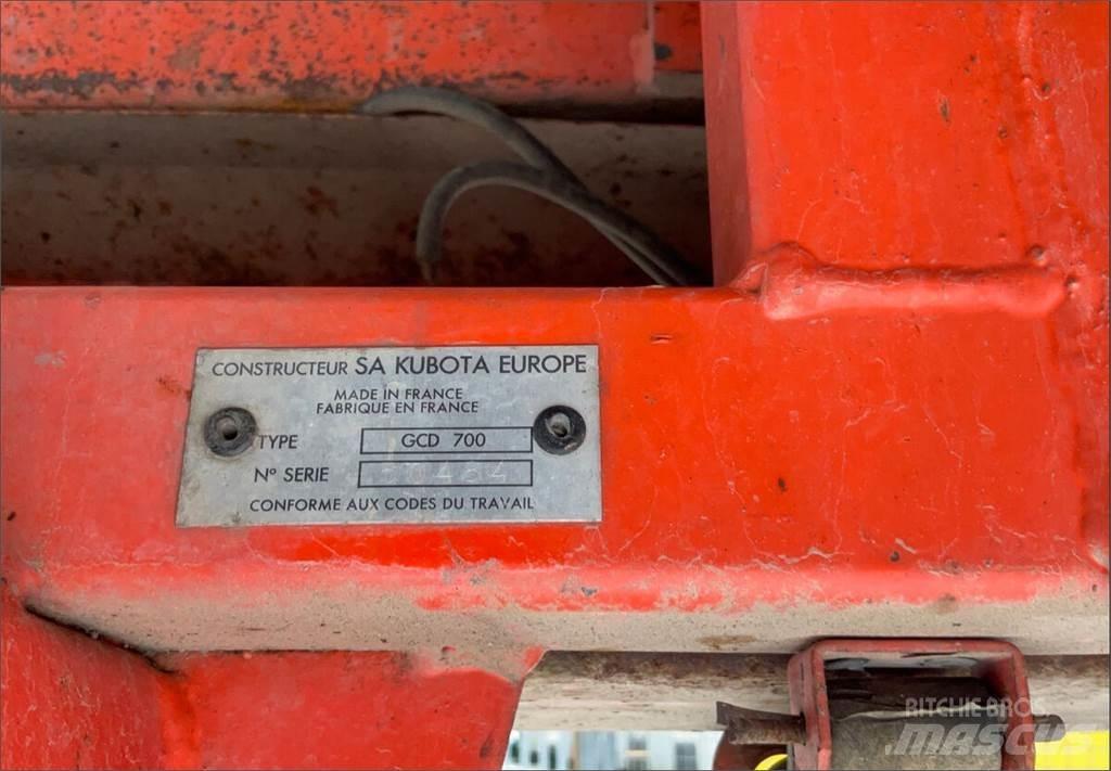 Kubota GCD 700 Grönytemaskiner - Övriga