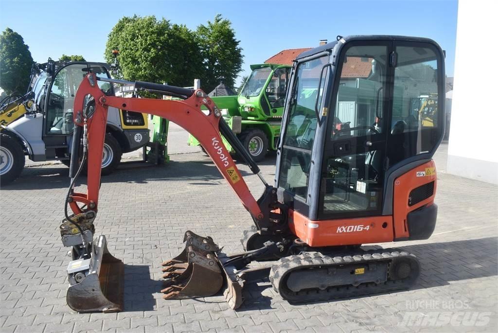 Kubota KX016-4 Minigrävare < 7t