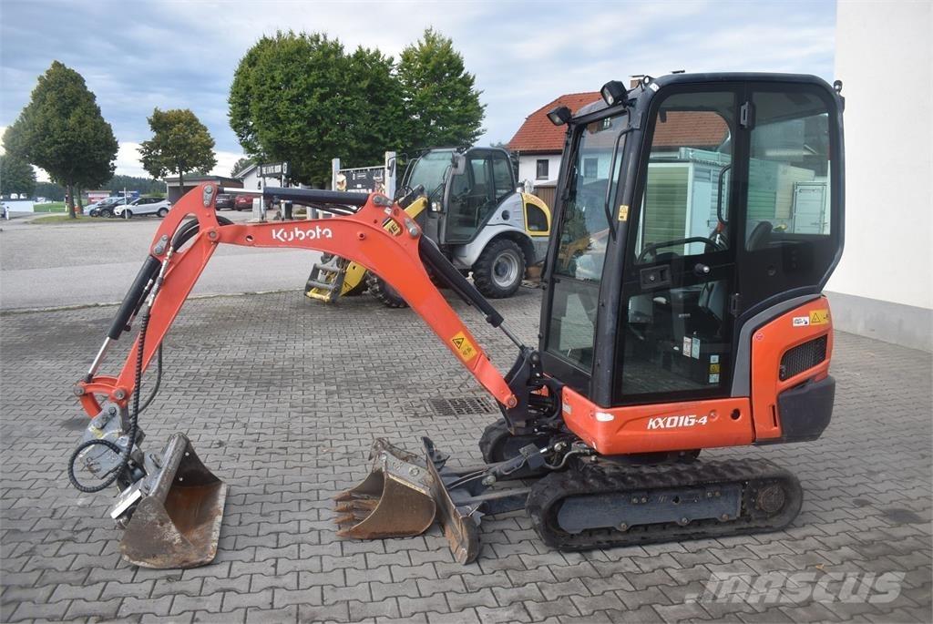 Kubota KX016-4 Minigrävare < 7t