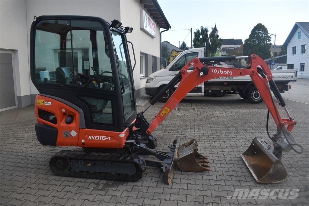 Kubota KX016-4 Minigrävare < 7t