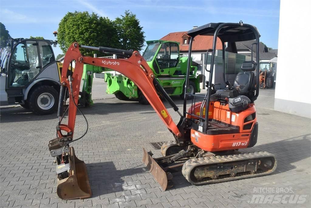 Kubota U17-3a Minigrävare < 7t