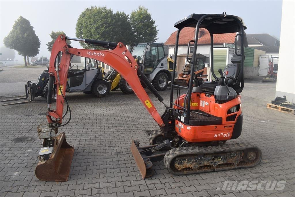 Kubota U17-3a Minigrävare < 7t