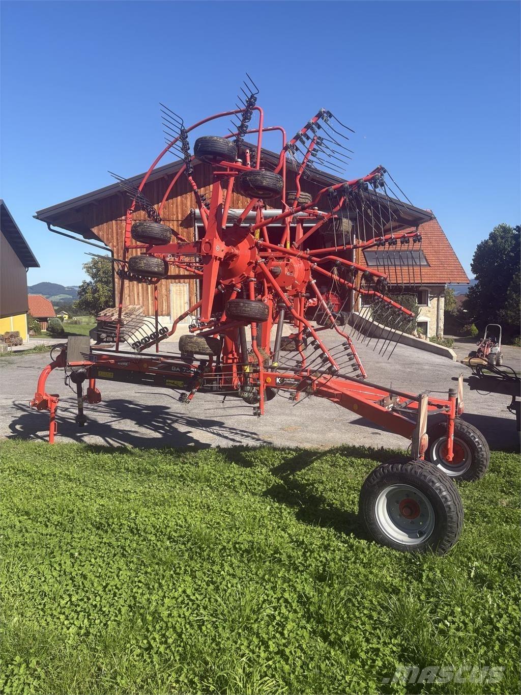Kuhn GA 7501 Strängläggande skördare