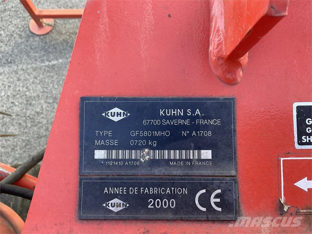 Kuhn GF 5801 MHO Vändare och luftare