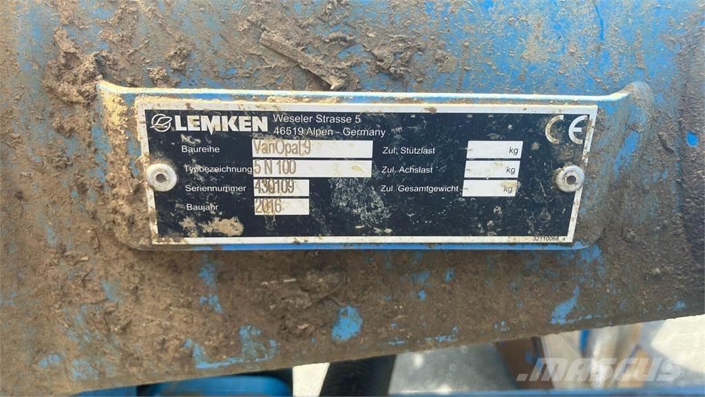 Lemken VarioOpal9 Tegplogar