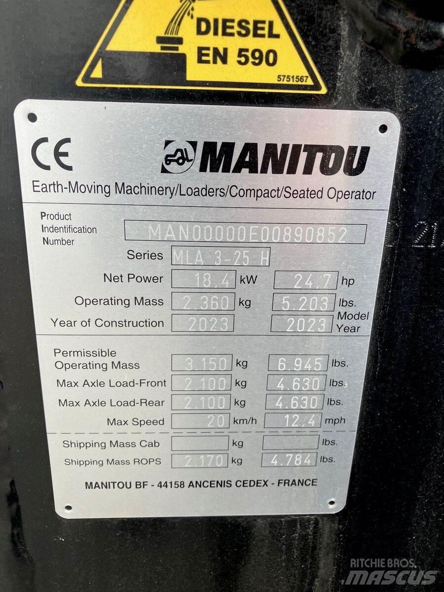 Manitou MLA 3-25 Frontlastare och grävare