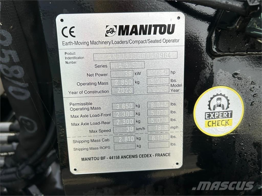 Manitou MLA 5-50 Frontlastare och grävare