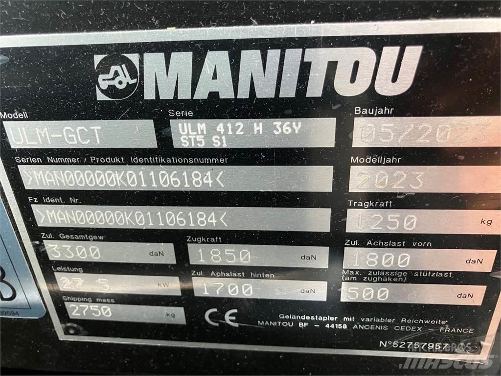 Manitou ULM 412 H Teleskoplastare