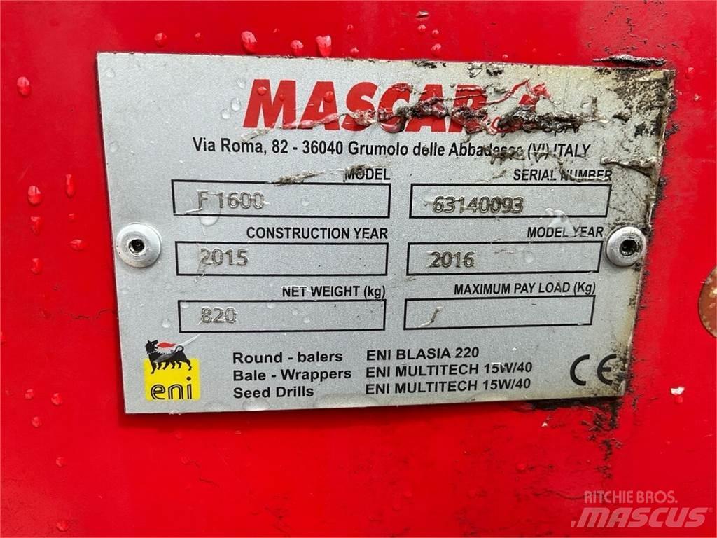 Mascar F1600 Övriga vallmaskiner
