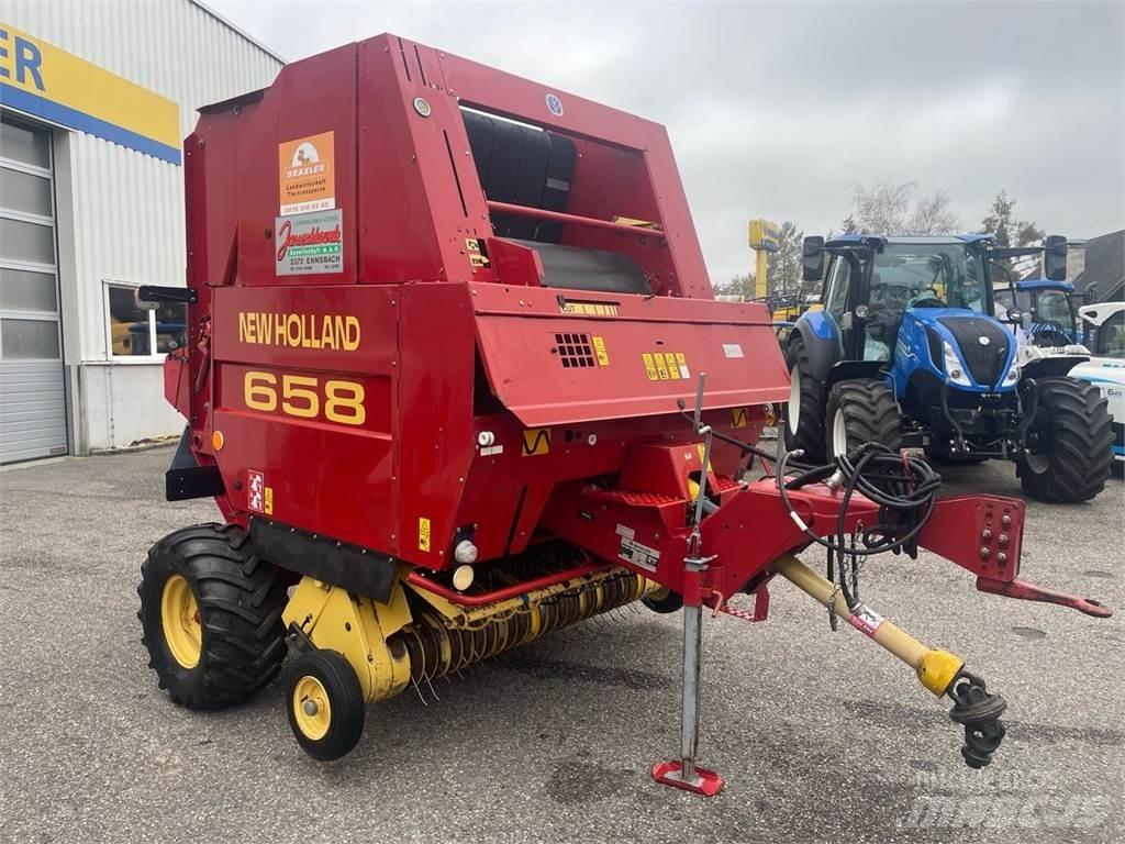New Holland 658 Rundbalspressar