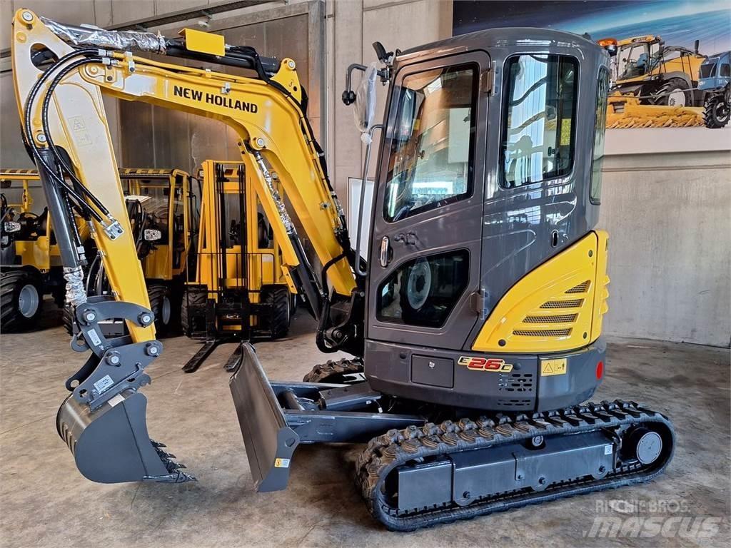 New Holland E 26 C Minigrävare < 7t