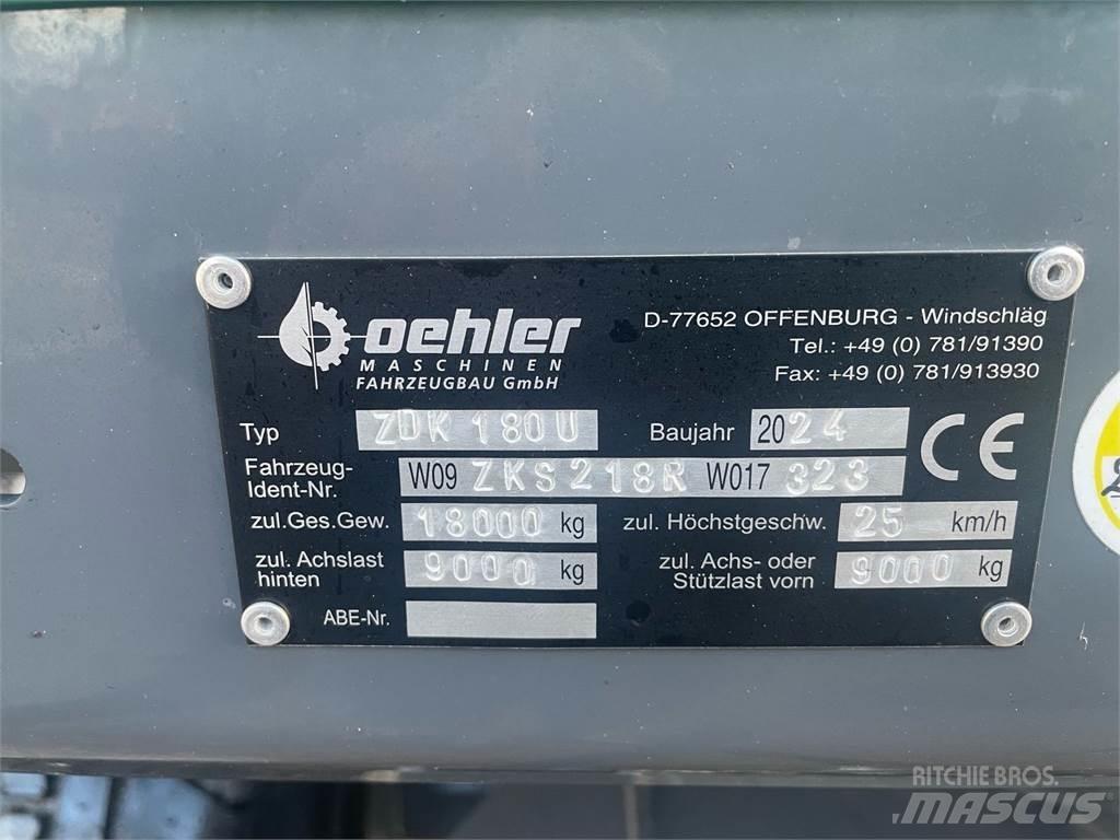 Oehler ZDK 180U Tippvagnar