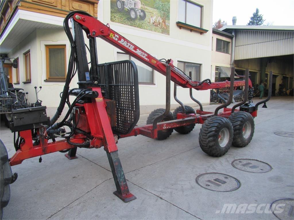 Patu 8T + 203T Skogsvagnar
