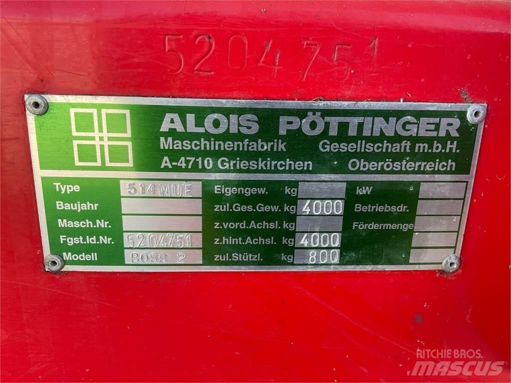 Pöttinger Boss II Hackvagn / Självlastarvagn