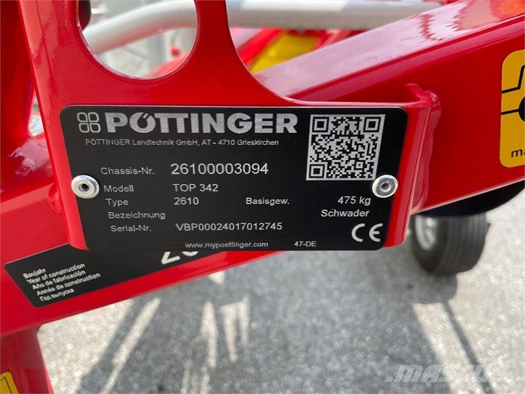Pöttinger TOP 342 Strängläggande skördare