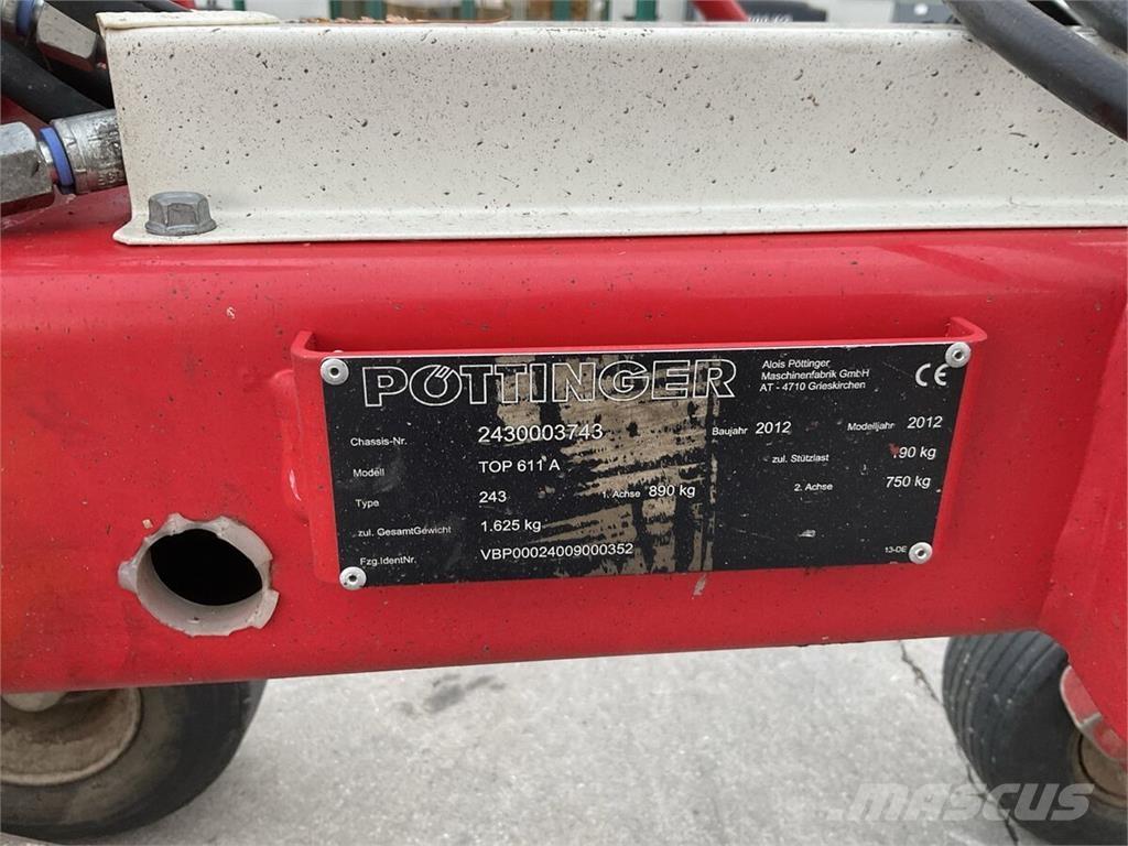 Pöttinger Top 611 Strängläggande skördare