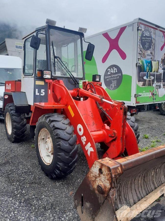  Radlader O&K L5 Frontlastare och grävare