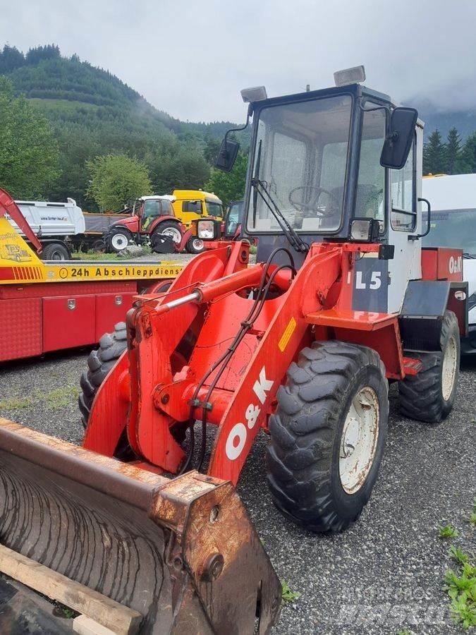  Radlader O&K L5 Frontlastare och grävare