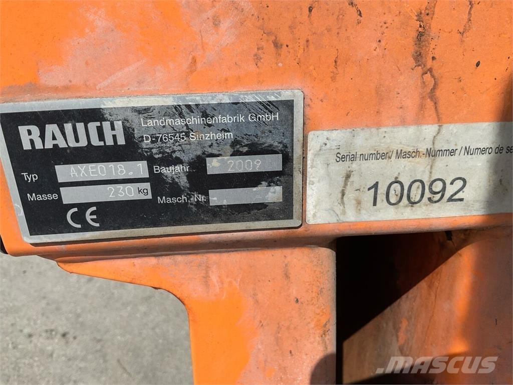 Rauch AXEO 18.1 Grönytemaskiner - Övriga