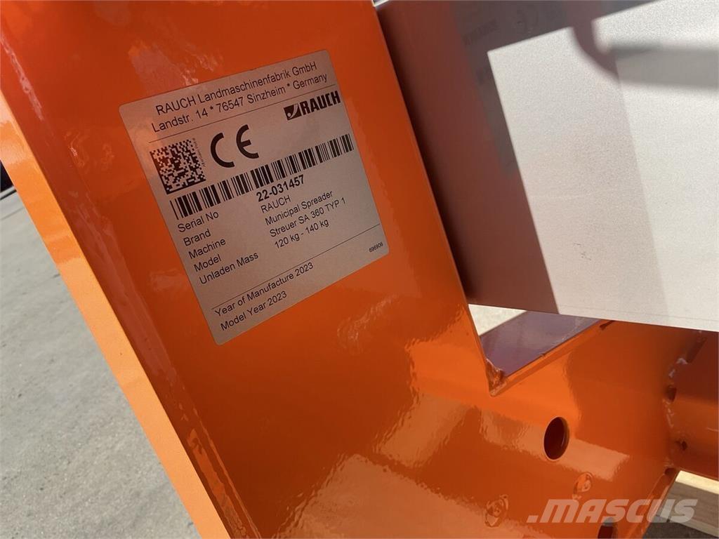 Rauch SA 360 Grönytemaskiner - Övriga