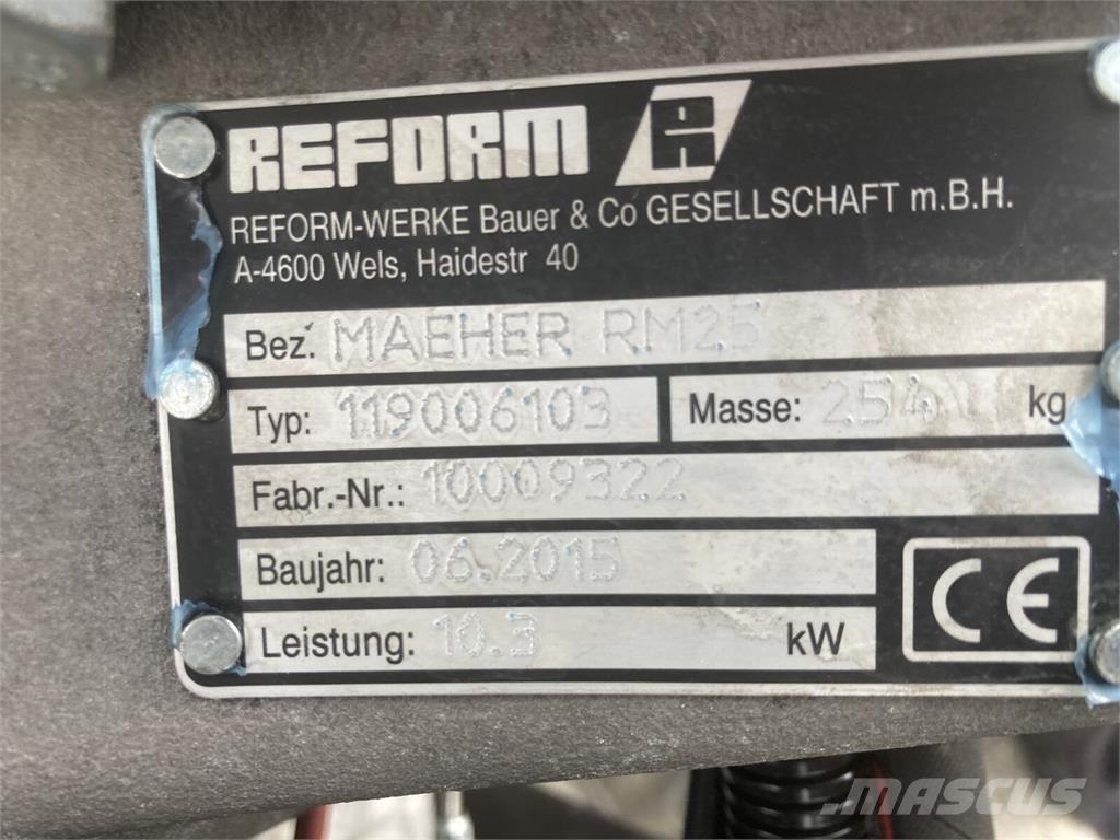Reform RM 25 Hydro Åkgräsklippare