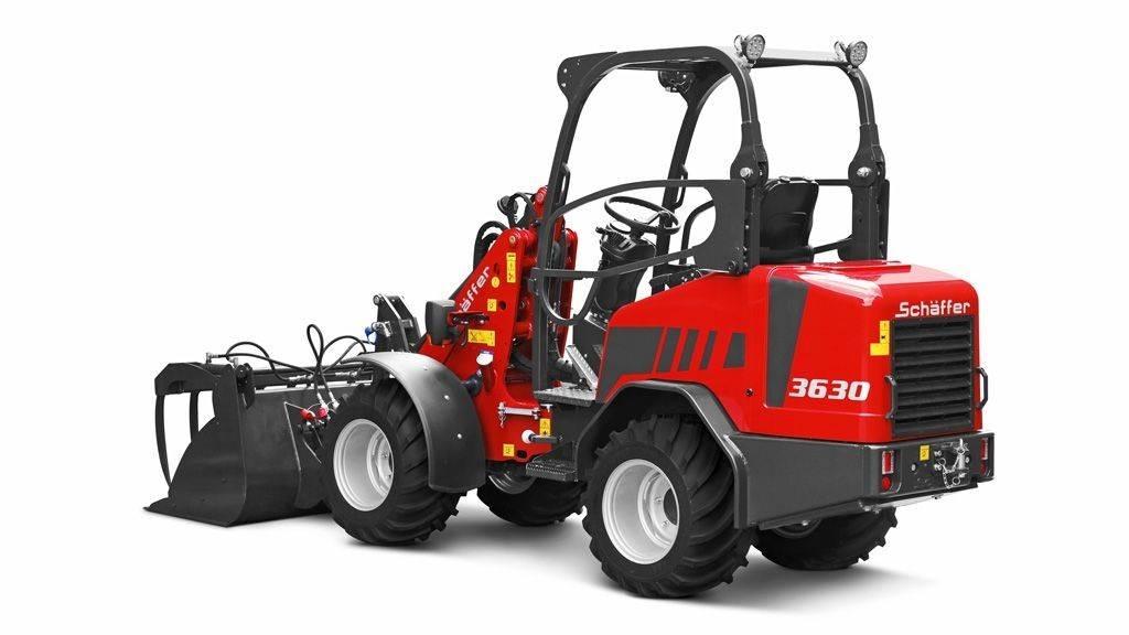 Schäffer 3630 Frontlastare och grävare