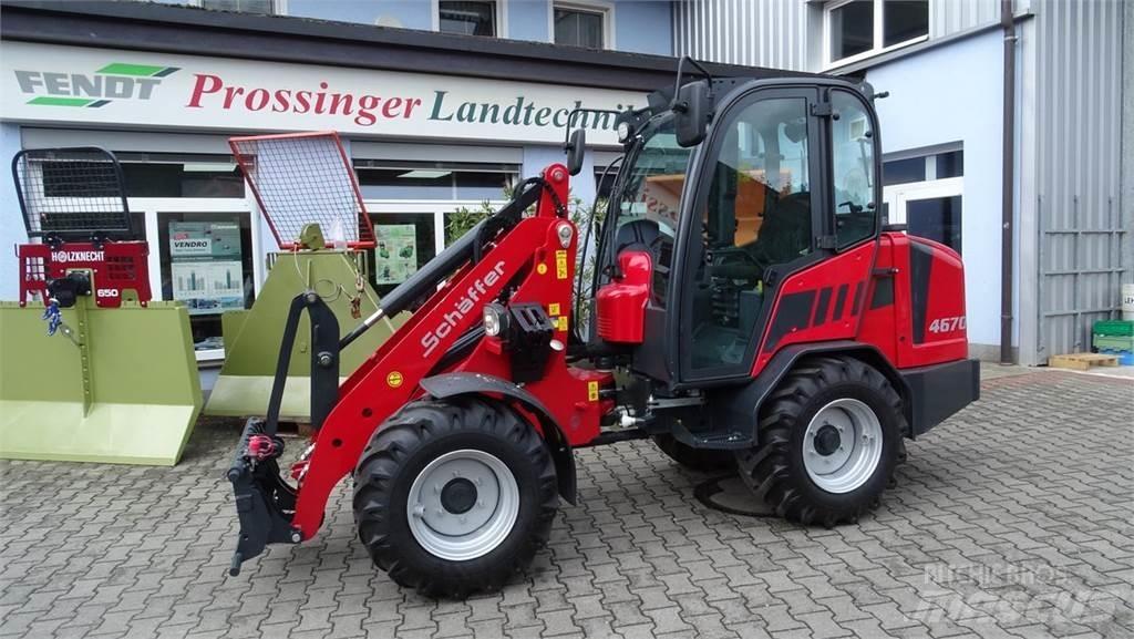 Schäffer 4670 Frontlastare och grävare