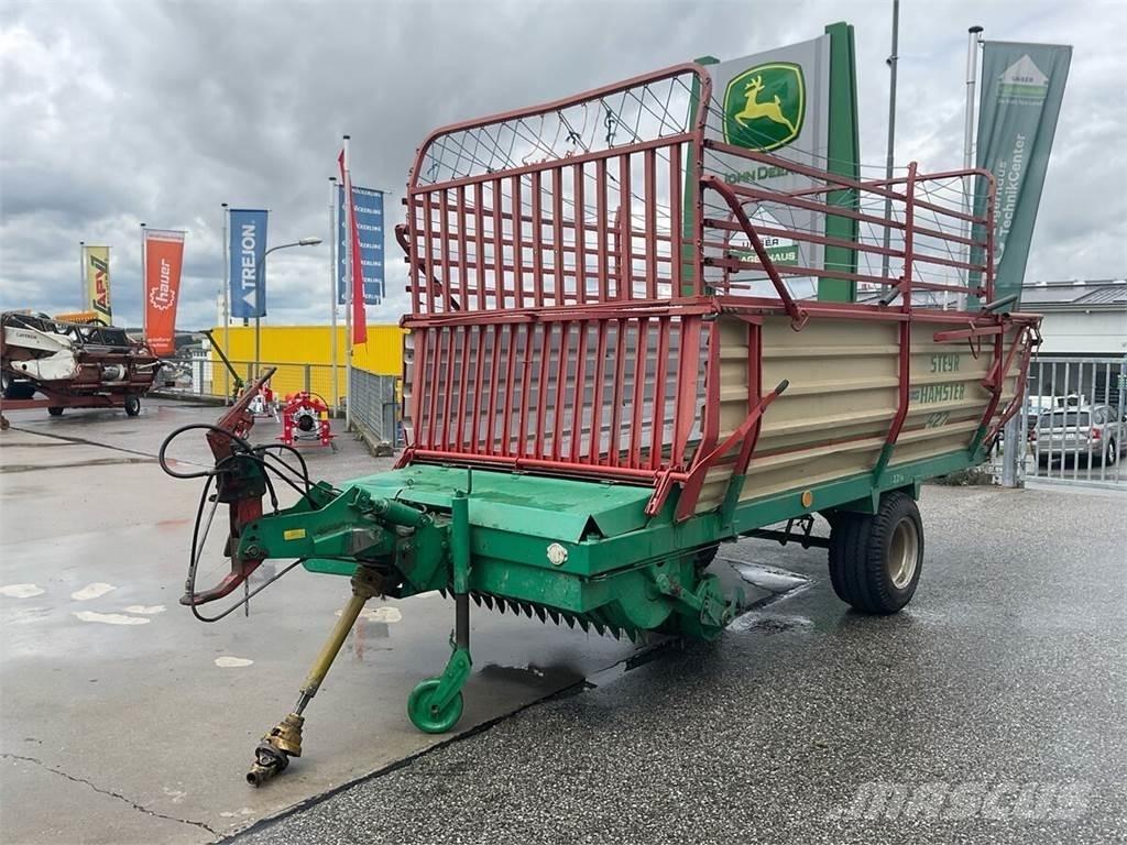 Steyr Hamster 422 Hackvagn / Självlastarvagn