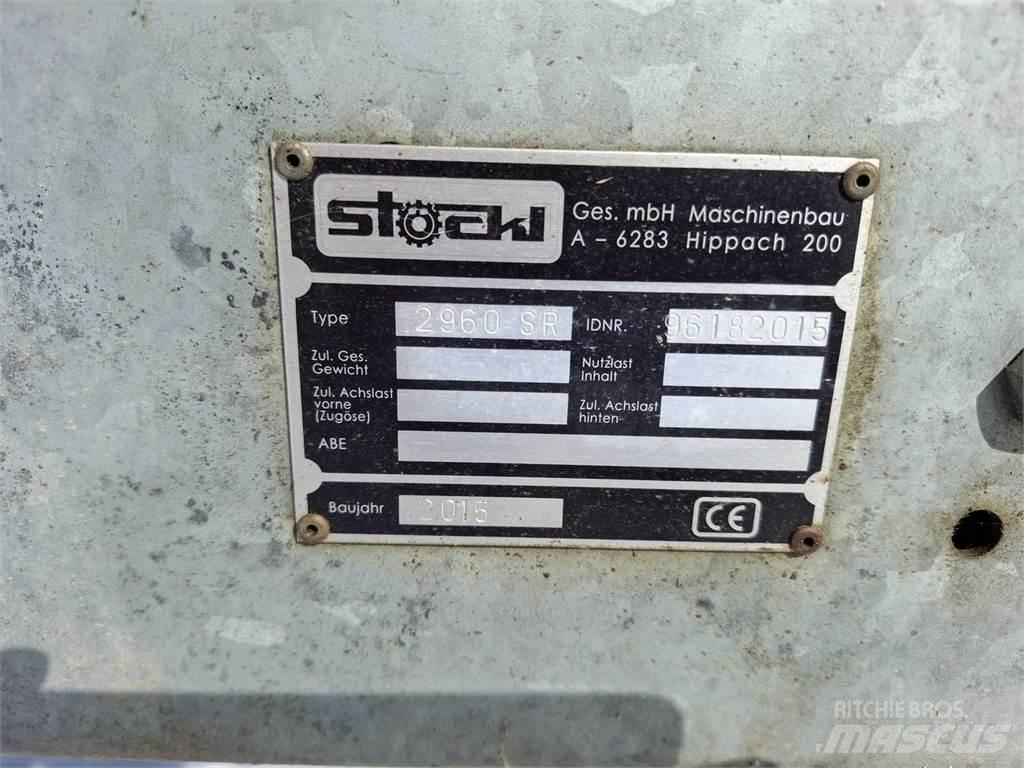  Stöckl 2960 SR Fast- och kletgödselspridare