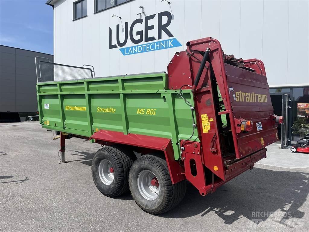 Strautmann MS 801 Fast- och kletgödselspridare