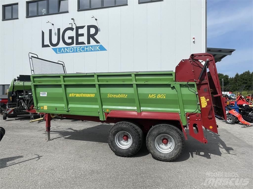Strautmann MS 801 Fast- och kletgödselspridare