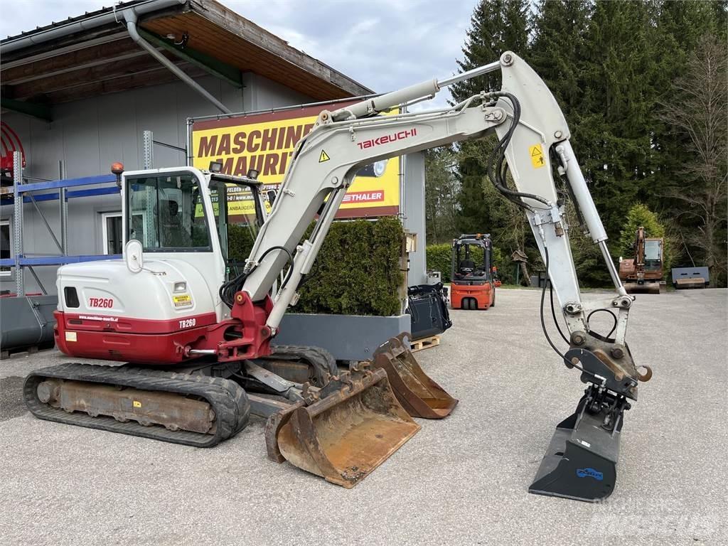 Takeuchi TB 260 Minigrävare < 7t